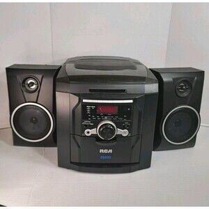 RCA RS22162 5 Disc CD Changer Stereo System AM FM Radio AUX Tested No Remote